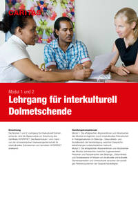 Sie sind als interkulturelle Dolmetschende tätig oder haben bereits erste Erfahrungen gesammelt und möchten sich die für diese Tätigkeit erforderlichen Handlungskompetenzen erwerben? Mit dem erfolgreichen Abschluss der beiden Module 1 und 2 erhalten Sie den nötigen Werkzeugkoffer für Ihre Tätigkeit als interkulturelle Dolmetschende. Beide Module sind von der schweizerischen Interessengemeinschaft für interkulturelles Dolmetschen und Vermitteln Interpret anerkannt und ermöglichen den Erwerb des Interpret-Zertifikats.