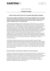 Secondo un nuovo approccio sviluppato da Caritas Svizzera in collaborazione con la Colorado State University e HAFL, la lotta contro la povertà e la politica climatica non sono temi opposti. L’approccio dimostra infatti che i progetti di cooperazione allo sviluppo contribuiscono a ridurre le emissioni di gas serra nel Sud del mondo.