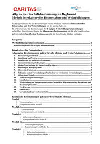Die Allgemeinen Geschäftsbedingungen (AGB) regeln mögliche Annullierungen. Mit der Anmeldung zu einem Modul oder Workshop nehmen Sie davon Kenntnis und sind damit einverstanden.