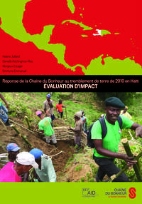 Analyse des projets d’aide d’urgence, notamment ceux de Caritas Suisse, soutenus par la Chaîne du Bonheur après le tremblement de terre de 2010 en Haïti.