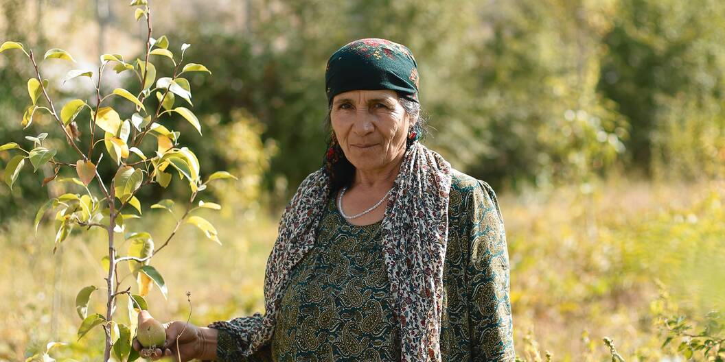 Wetterdaten helfen den Bäuerinnen und Bauern in Tadschikistan bei der Arbeit